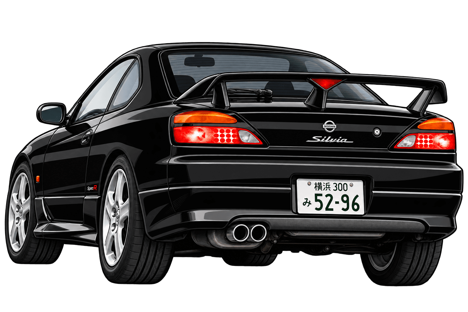 Manga drawing of an S15 Silvia used as the hero image